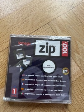 ZIP Iomega. Dyski 100 MB, nowe, folia. Kilka sztuk