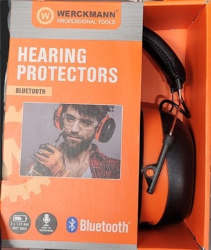 Słuchawki ochronne przed dźwiękiem z bluetooth