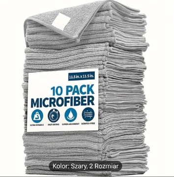 10 Sztuk Ręcznik Samochodowy Z Mikrofibry