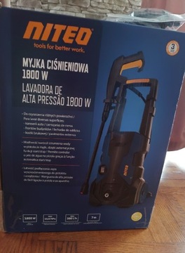 Myjka ciśnieniowa Niteo 1800 W 135 barów 