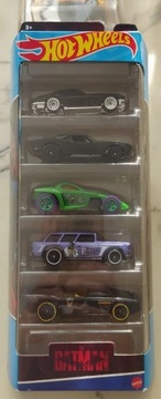 5 pak Hot Wheels premium Batman DC Mattel corvette