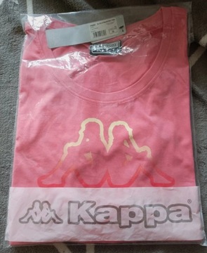 T-shirt damski Kappa - XL - pudrowy róż