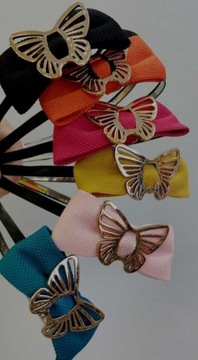 Opaseczki z motylkiem dla dziewczynki różne kolory
