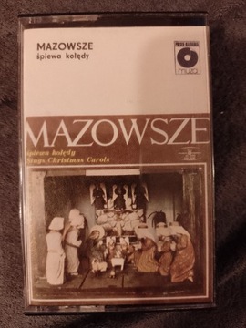 kaseta MAZOWSZE - ŚPIEWA KOLĘDY [niebieski nadruk]