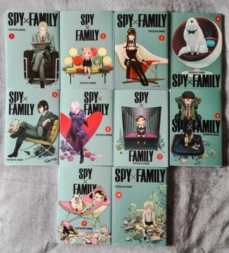 Mangi Spy x Family - tomy 1-10