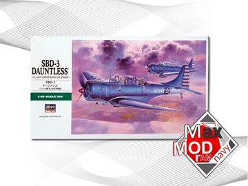 SBD-3 Dauntless -1:48 - Hasegawa