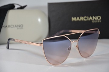 Okulary damskie Guess by Marciano GM0778 złote 