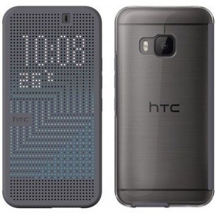 Oryginalne Etui HTC one M9 Dot View Ice Premium