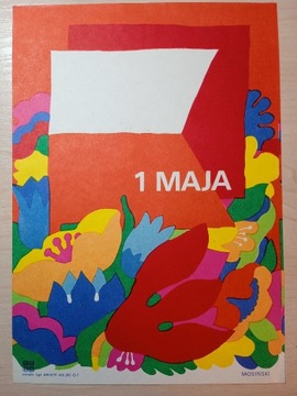 1 Maja * Plakat / Broszura * Mosiński