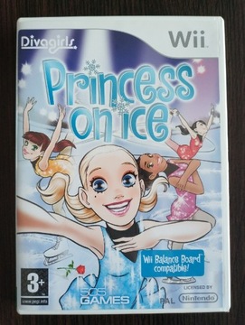 Gra Wii Princess on ice księżniczka na lodzie.