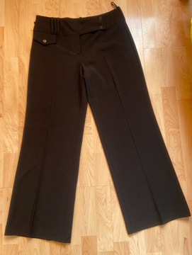 Eleganckie czarne spodnie vintage
