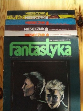 Fantastyka 1988 nr 1-2, 4, 8, 10