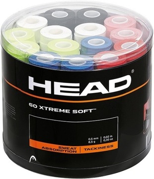 owijki tenisowe Head Xtremesoft color 60 sztuk