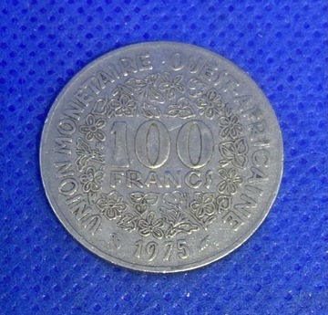 Afryka Zachodnia - 100 francs 1975