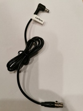 Kabel XLR mini 3 pin/ 5,5 mm DC