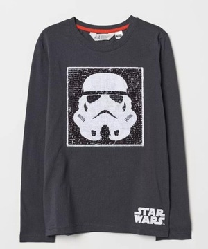 H&M Star Wars Koszulka Bluzka Długi Rękaw 110/116