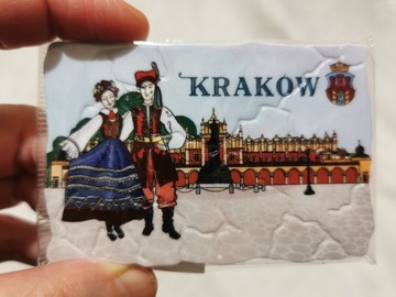 Magnes na lodówkę Kraków krakowiacy sukiennice