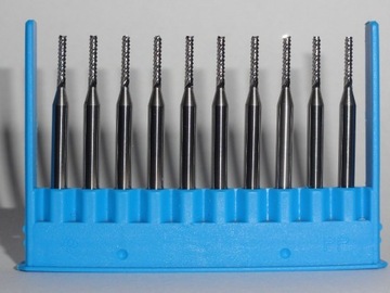 10x Profesjonalne frezy diamentowe CNC 1,5mm.