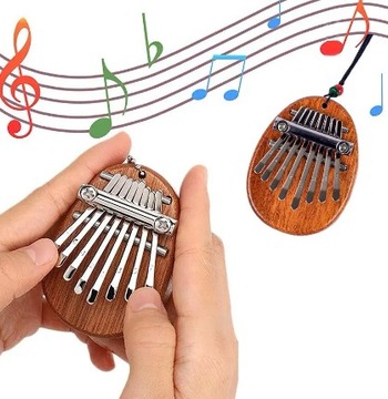 Mini Fortepian Mini Kalimba Drewniana 8 ton