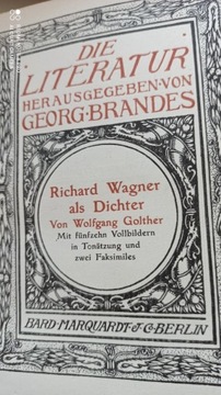 Die  Literatur - Richard Wagner exlibis
