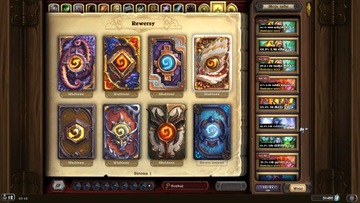 Konto Hearthstone EU 257 legend, 550 epików, 66k pyłu, wymaxowani Najemnicy