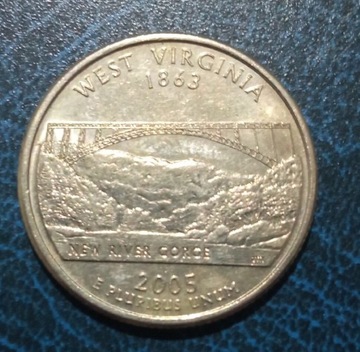 Usa 1/4 dolara 2005 rok (Virginia)