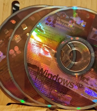 Windows XP Home Edition 3 CD 