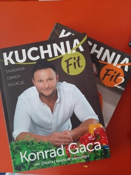 Kuchnia fit Konrad Gaca 2 tomy