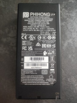 Zasilacz PoE PHIHONG POE29U-1AT(PL) 56V 0,536A 30W