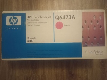 Toner HP 3600 Q6473A Magenta