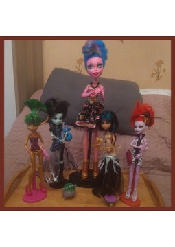 Monster High Cleo Operetta Gooliope Frankie 