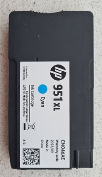 Tusz hp 951xl cyan