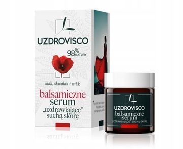 Uzdrovisco Balsamiczne serum do twarzy sucha skóra