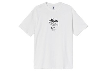 Biały T-shirt Nike X Stussy nowy z metkami M