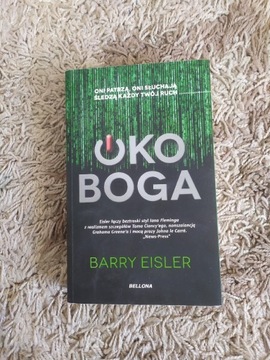 Barry Eisler Oko Boga, thriller 