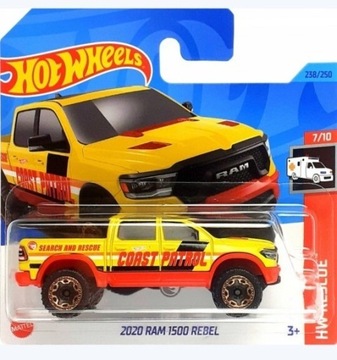 HOT WHEELS MODEL 2020 RAM 1500 REBEL TH 