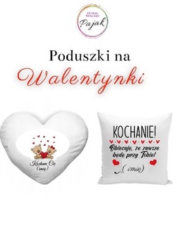 Poduszki na Walentynki