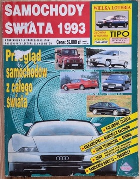 Samochody Świata 1993 - Katalog