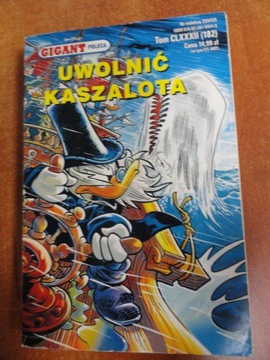 KOMIKS GIGANT POLECA TOM CLXXXII (182) UWOLNIĆ ...