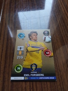 Panini road to uefa euro 2016 Emil Forsberg