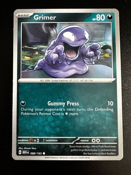 Karta Pokemon Grimer 088/151 MEW 151