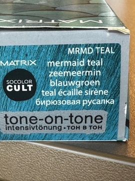 Matrix Color Cult mermaid teal ton w ton