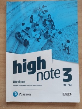 Workbook High Note 3. Język angielski.cWydawnictwo Pearson