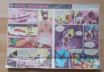 Świat Młodych W KUŹNI PIORUNÓW komiks