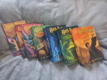 Komplet Harry Potter pierwsze polskie wydania!