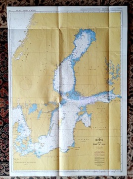 Mapa nawigacyjna BA No 259 - BALTIC SEA