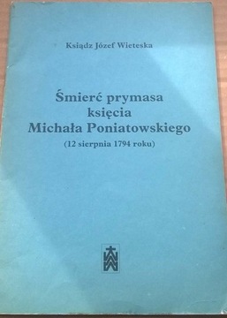 Prymas Książe Michał Poniatowski Historia Polski