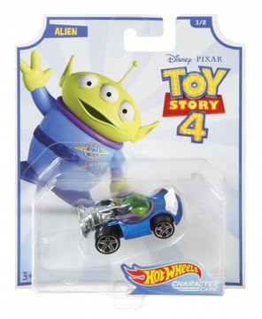 Hot Wheels, Character Cars, Toy Story 4, samochodz