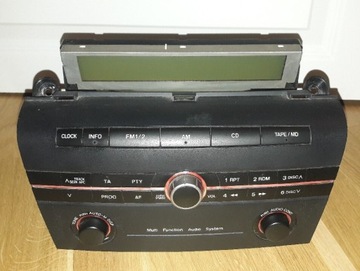Radio Mazda 3 03-08 fabryczne z wyświetlaczem