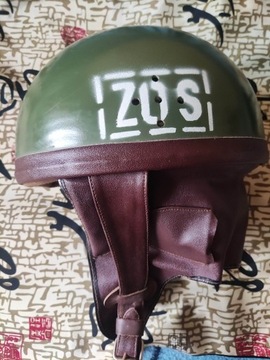 Kask Orzeszek z epoki PRL-u WSK, SHL, KOMAR. PRL